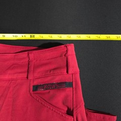 Romph Breeches Women 30R Red Equestrian Riding Pants Full Seat High Rise Stretch