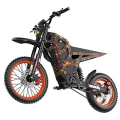 US ELECTRIC DIRT BIKE PEAK 3000W 48V 21AH OFF-ROAD BICYCLES 40MPH E-BIKE ADULT