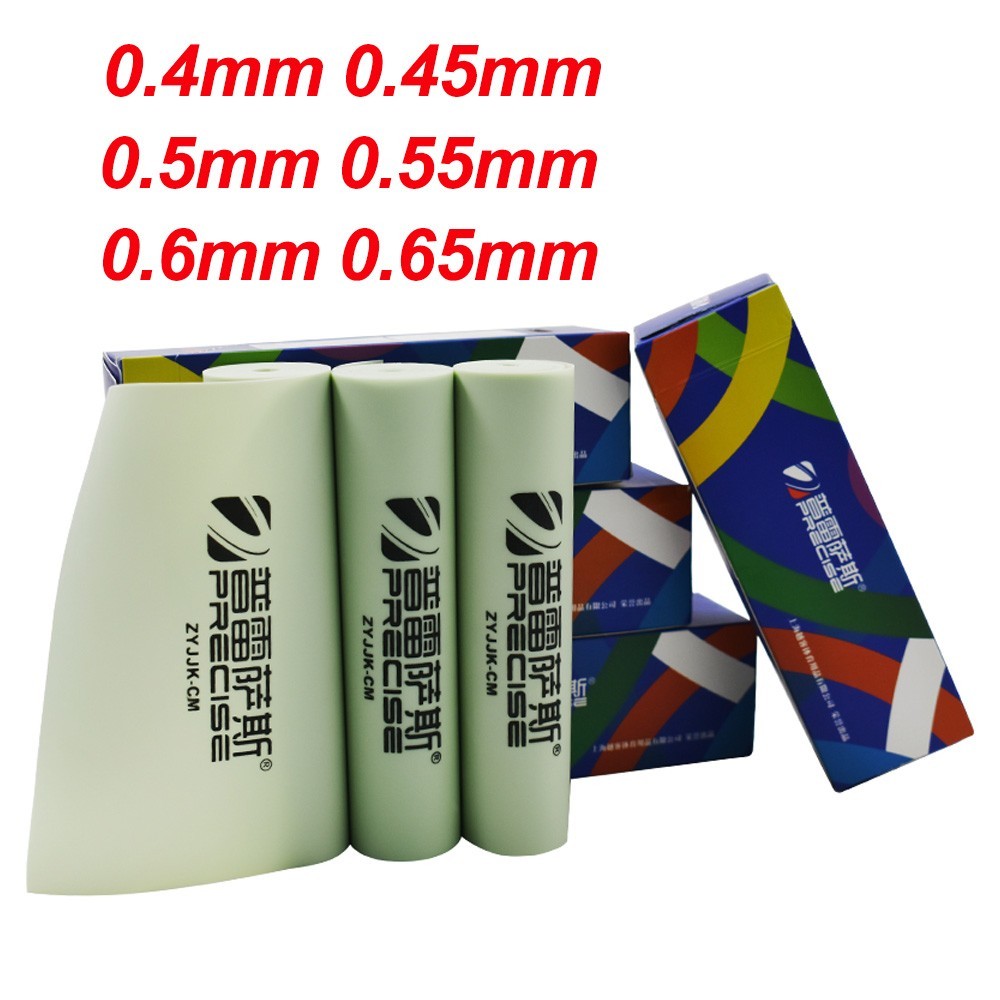 Cyan Slingshot Band Roll – 6 Thicknesses, 2m Each, DIY Latex for Slingshot Bands