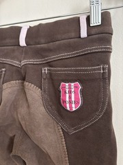 Horze Kids & Ponies riding breeches Pants Brown Kids Girls Medium