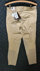 ARIAT Ladies BREECHES Sz 26R Tan NEW! Front Zip Cotton Blend HERITAGE Low Rise
