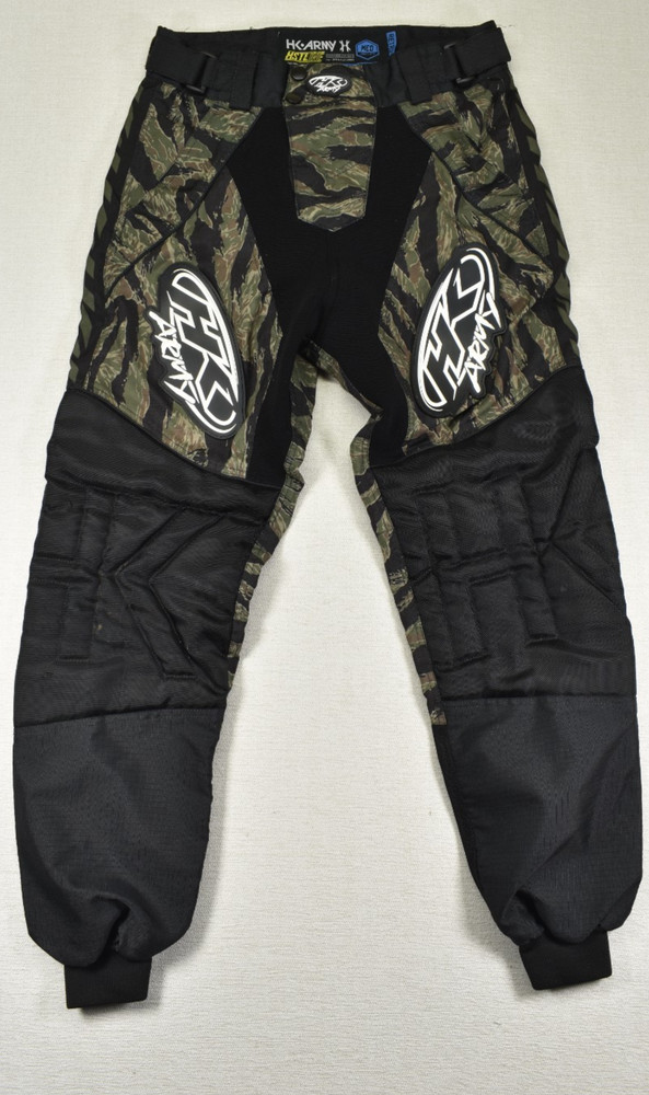 HK Army HSTL Paintball Base Pants M 30-34 Tiger Stripe Camo Joggers Tactical