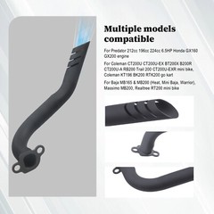 Exhaust Pipe Header For GX160 GX200 Coleman CT200U BT200X KT196 Go Kart