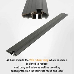For Nissan Kicks 2025-2026 Roof Rack System, Aluminium Cross Bar, Normal Roof, S