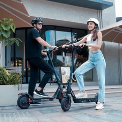 Adult Electric Scooter 800W Folding Commuter E-Scooter Fast Speed 37 Miles Range