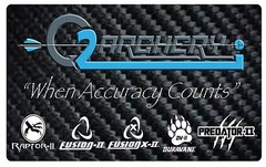 2.0″, Black, Predator-II Vanes , Pkg 50, Q2I, ***When Accuracy Counts***