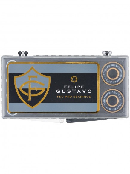 FKD GUSTAVO PRO GOLD BEARINGS SET BLK/GOLD