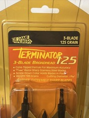 2 Packs The Game Tracker Terminator 125 Grain 3-Blade Broad Heads NOS