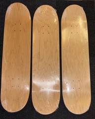 Infinite Boards Skateboard Deck 3/pcs, Bold Graphic Black & Yellow Logo, Read D*