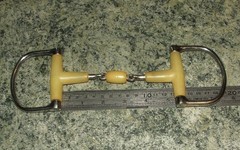 Used Stainless Steel 5 inch Nylon D-Bit with Lozenge