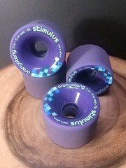Orangatang Stimulus 70mm 83 a , Purple Wheels 1 sets of 4pcs