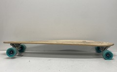 GoldCoast Skateboards Be The Change Longboard Pintail 38 Inch Floral Graphic