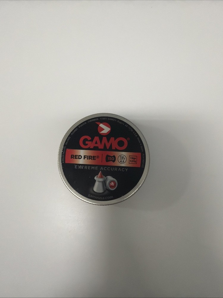 Gamo Red Fire .177 Caliber Diamond Shape Tip Pellet (150 count) – 6322701-C54