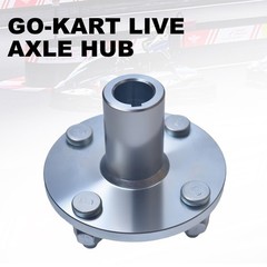 4 Lug 1″ Live Axle Adapter Hub for Go Kart Cart ATV Quad Trailer – 4″ x 4″
