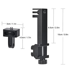 High Precision Aluminum Alloy Cell Phone Smartphone Gun Clamp Mount Picatinny