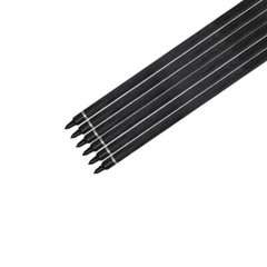 16/18/20/22 Archery Mixed Carbon Arrow Crossbow Bolts Target Hunting Orange Vane