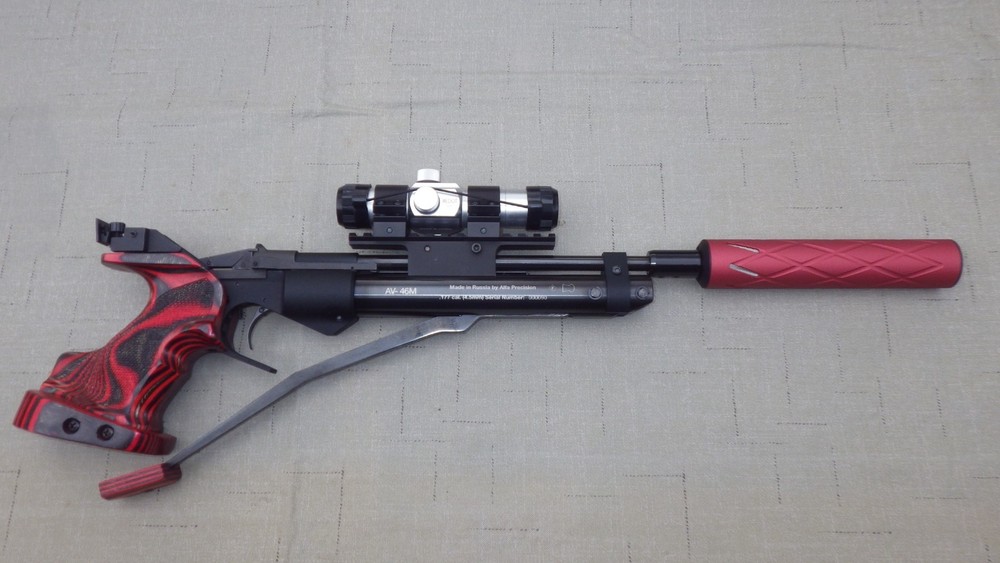 Air Venturi AV-46M Match Air Pistol – Custom Upgrades – Near Silent – Excellent