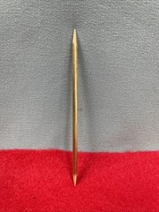 1- Brass Cowgirl/Cowboy Toothpick Handmade By Griffs USA Free Shipping !!!!!