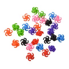 4pcs Archery Bowstring Stabilizer Recurve Compound Bow String Stop Damper