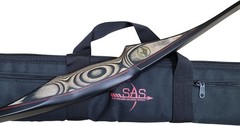 Southland Archery Supply SAS Long Traditional Bow 65 In L x 4.5 W, Black