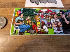 Strangelove Skateboards Serial Killer Party 1 sticker Sean Cliver Art Supreme