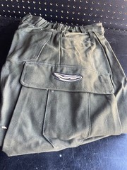 New Vintage 90s JT Paintball Cargo Pants OD Green Waist 32 Knee Drawstring