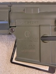 Krytac LVOA-C M4 Carbine Airsoft AEG Rifle Foliage Green Custom Handguard