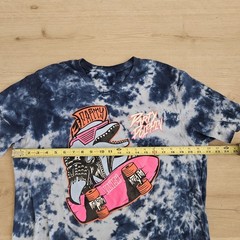 Tie Dye Skateboard T-Shirt Size Large Vanish Party Dolphin Unbranded 90s Style