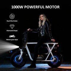Electric Scooter for Adults 25MPH 30-45 Miles Range, Commuter with Seat & Basket