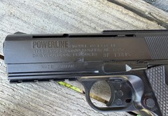 Daisy Powerline 15XT CO2 BB Gun Pistol Semi Automatic 15 Shot (Colt 45 Replica)