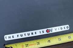 ON Video Magazine 411 Studios (Slight Damage) BP3 Vintage Skateboarding STICKER
