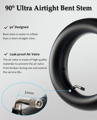 10×3/255×80(80/65-6) Scooter Inner Tube Fit for Varla Eagle One/Nanrobot D4+ …