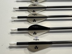 New Bloodsport Micro Diameter 12 Carbon Arrows .003 Straightness 400 Spine 31”