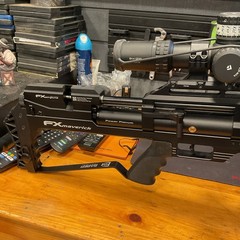 FX Airguns Maverick .22 PCP Pellet Air Rifle 950fps w/ Scope & Bipod