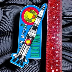 Vintage 1988 Walker Skateboards Tim Morris Sticker (Original Not A Reissue)