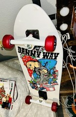 1988-89 H-Street Danny Way 1st Pro deck Rabbit ‘n Hat Reissue A Series 135/250