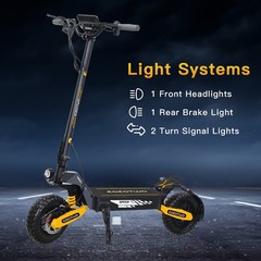 Electric Scooter for Adults 1200W 30MPH Fast All Terrain Off-Road E-Scooter UL