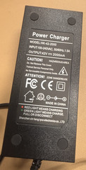 EVAPLUS Battery Charger 42V 2A Power Charger with 3-Prong Connector