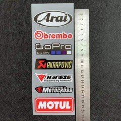 New Motorcycle Waterproof Reflective Stickers Car Electric Vehicle Helmet Sticke