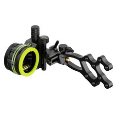Archery 5Pin Sight Compound Bow .019″ 4X 6X 8X Lens Micro Adjustable Hunt RH LH