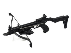 KingsArchery Crossbow Pistol Self-Cocking 80LBS Archery Bow Aluminum Arrow Hunt