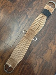 Mohair 27 Strand String Girth Cinch Horse Size 34” Twenty x By Wrangler