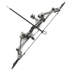16″ Archery Mini Compound Bow Arrow Set 16Ibs Children Toy Target Practice Game