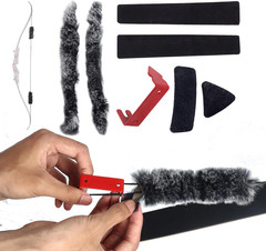 Bow String Silencers for Recurve or Longbow – Recurve Bow Silencers and Dampener