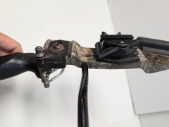 PSE Recurve Takedown Bow Riser with Limbs 27 Draw 55lb Camo Hunting