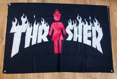 Thrasher Skateboard Flag