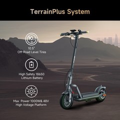 NAVEE N65i Electric Scooter Adults 25MPH Foldable E-Scooter APP Control Commuter