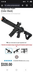 Airsoft G&G Full Metal «Predator» CM16 M4 AEG W/Built-In ECU Mosfet