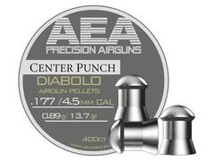 AEA Center Punch .177 Caliber Pellets 15.9gr (500 Count) Air Rifle Ammo