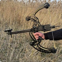 High Precision Adult Outdoor Hunting Slingshot Bow Compound Laser sight included